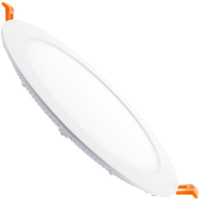 Efectoled - led Einbaustrahler flach 20W Rund SuperSlim Ausschnitt ø 225 mm 3000K Warmweiß Image