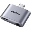 Adattatore audio usb-c Ugreen a usb-c + mini jack da 3,5 mm