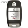 Jingyuqin 4B Smart Remote Key Shell Cover per Kia Sportage Optima Sorento Niro LX EX Niro S Touring