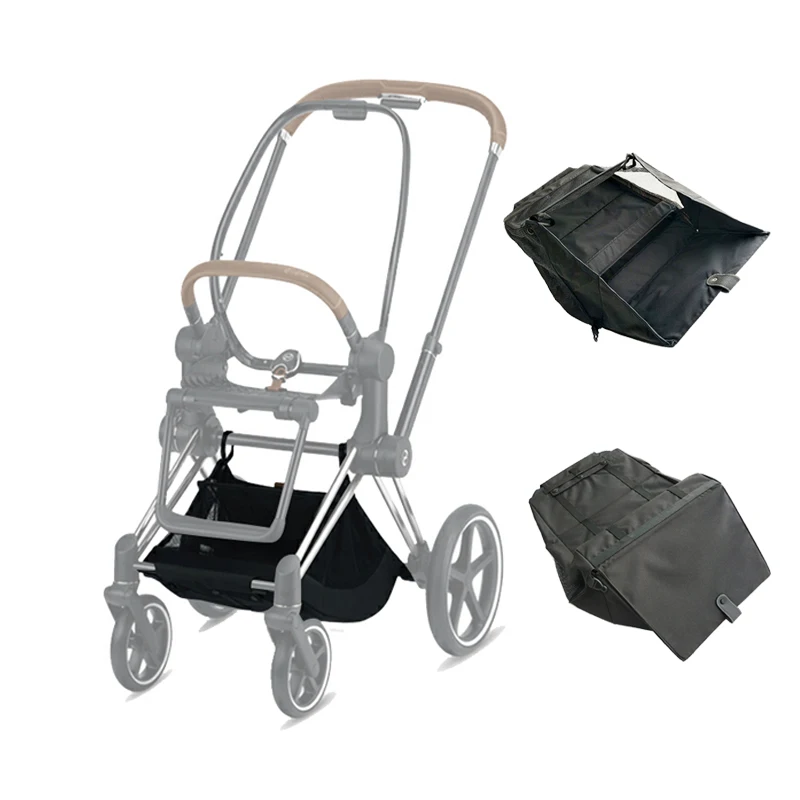 Buggy Einkaufskorb für Cybex Priam 3/4 Kinderwagen Aufbewahrungstasche Kinderwagen Wickeltasche DIY Direct Ersetzen Baby Buggy Zubehör Image