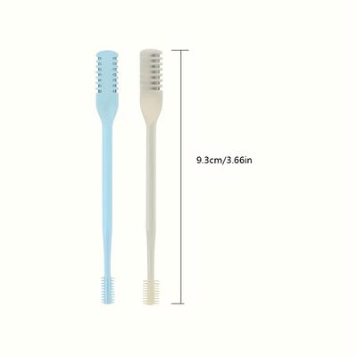 2 Pcs Double-sided Knife Nose Hair Scraper, Portab...
