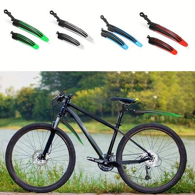 2pcs/set Mountain Bike , Bike Mud Guard, Bicycle For 20inch/22inch/24inch/26inch Bikes Front And Rear Tire