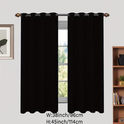 1panel Grommet Top Blackout Curtain Thermal Insula...