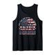 Legend Since July 1970 54th Birthday 54 Years Old USA Flag Tank Top
