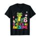 6 Jahre alter Frosch Dabbing 6. Geburtstag Mädchen Frosch Party T-Shirt