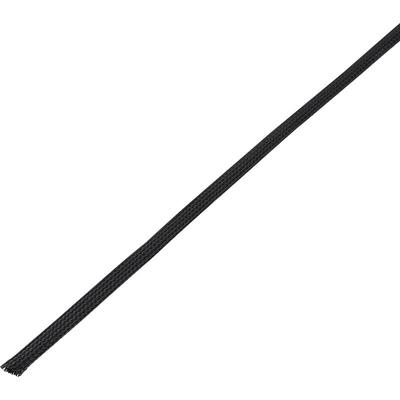Tru Components - 1572555 CBBOX0612-BK Geflechtschlauch Schwarz pet 6 bis 12 mm 10 m Image