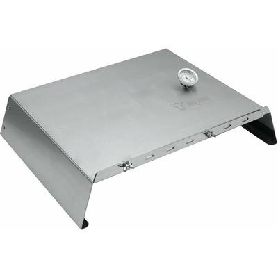 BBQ-Toro verstellbarer Edelstahl Pizzaaufsatz 48,5 - 79 x 42 x 12,3 cm