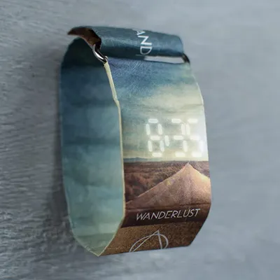 Smart Watch 2024 Trend PaperWatch PaprseWatch Paper Waterproof Youth Peple Electronic Creative Variety of Styles