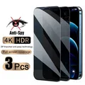 Protezione schermo anti-spia a copertura totale per iPhone 11 12 13 14 PRO MAX Privacy per iPhone 14 11 6 7 8 Plus XS Max XR Vetro temperato