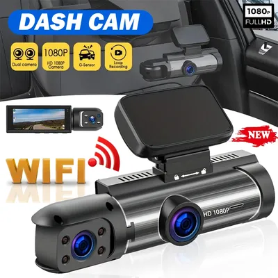 1080P Auto Dvr WIFI Dash Cam für Autos Dual kamera für Fahrzeug Recorder Video Rückansicht Kamera Black Box auto zubehör