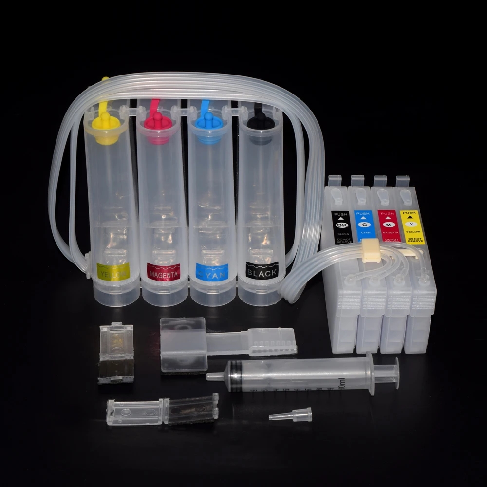 T405 T812 T822 Ciss System Für Epson WF-3820 WF-3825 WF-4830 WF-4835 WF-7840 WF-7845 WF-7830 WF-7840 WF-7820 EC-C7000 Patrone Image