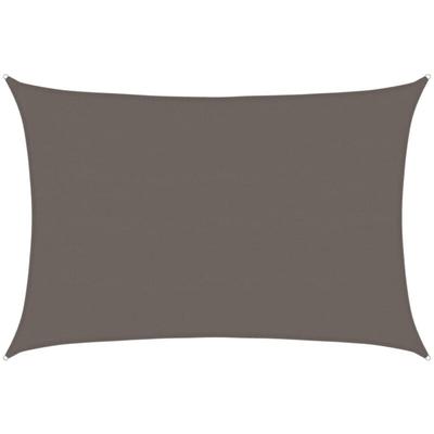 Sonnensegel 160 g/m² Anthrazit 5x7 m hdpe Vidaxl Image