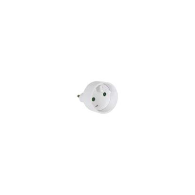 Debflex - Adapter 2P 10/16A Europa 2P Weiß D.4.8mm Image