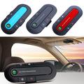 Vivavoce magnetico sottile per telefono con altoparlante wireless Bluetooth, kit per auto con visiera
