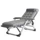 LXHLHWXF Recliners/Sun Loungers Recliners Elderly Sauna Chair With Cushion Extra Wide Garden Lounger Living Room Balcony Lounge Chair Max.150kg(Color:gray)