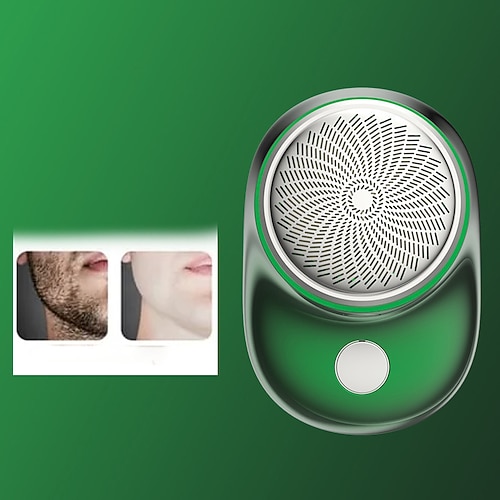 2023 leistungsstarker Storm Rasierer für Männer Mini tragbarer elektrischer Reise-Rasierer wiederaufladbar nass und trocken Verwendung Gesicht Bart Rasierer Valentinstagsgeschenk Image