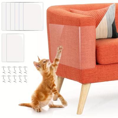 8 Pack Cat Furniture Scratch Guards Couch Protecto...