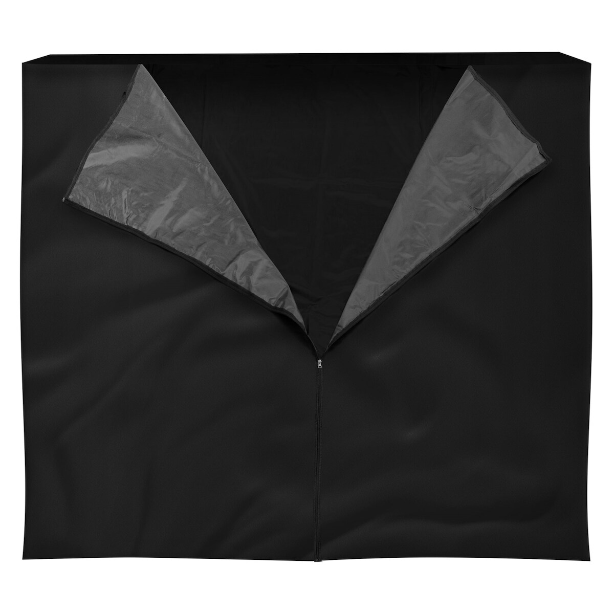 ML-Design Kaminholzregal Abdeckung, LxH: 240 x 165 cm, Schwarz, wetterfest, Polyester Wetterschutz, Schutzhülle für Feuerholzregal, Brennholzregal Image