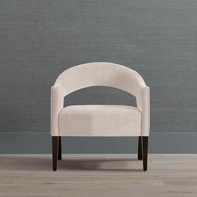 Camille Accent Chair - Latte Crypton Jennie Performance Fabric - Frontgate