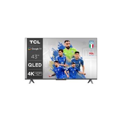TCL C64 Series 43C645 Fernseher 109,2 cm (43") 4K Ultra HD Smart-TV Schwarz 300 cd/m²