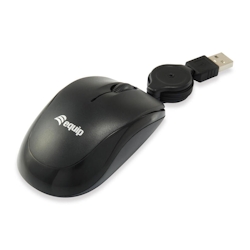 Equip Raton Raton Optische Reisemaus mit einziehbarem Kabel Image