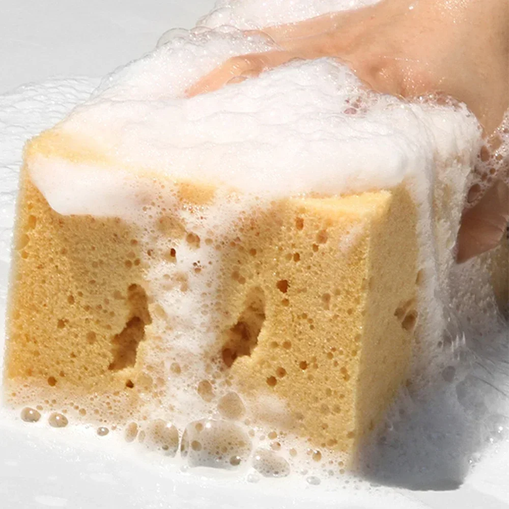 Auto Waschen Schwamm Große Waben Schwämme Pinsel Abstauben Detaillierung Waschen Schwamm Auto Reinigung Werkzeuge Motorrad Auto Zubehör Image