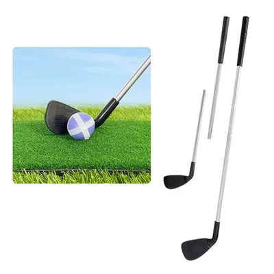 Golf Wedge Portable Golf Chipper Club Golf Chipping Practice Club Right Handed Cue for Indoor Outdoor Kids Toy Sports Equitment