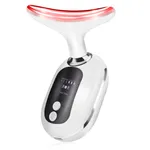 Instrument de beauté EMS pour le cou, appareil de beauté à microcourant pour le visage et le cou,
