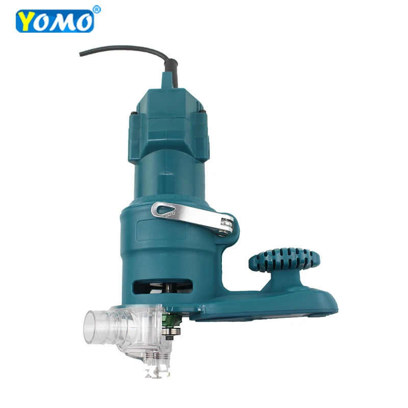 Holz elektrischer Trimmer Holz bearbeitung Fräsen elektrischer Hands ch neider Holz laminator Fräser Kantens ch neider und PVC-Trimmer Werkzeug Image