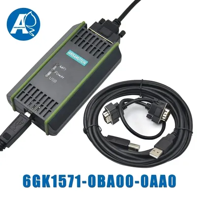 USB-MPI PPI DP für Siemens S7-200/300/400 SPS-Programmierkabel PC-Adapter USB 6GK1571-0BA00-0AA0 Image