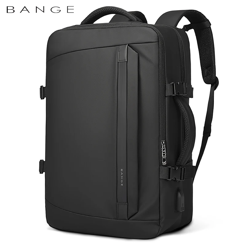 BANGE nouveau multifonctionnel USB recharge voyage sac à dos hommes d'affaires étanche sac d'école grande capacité 15.6 sacs à dos d'ordinateur portable