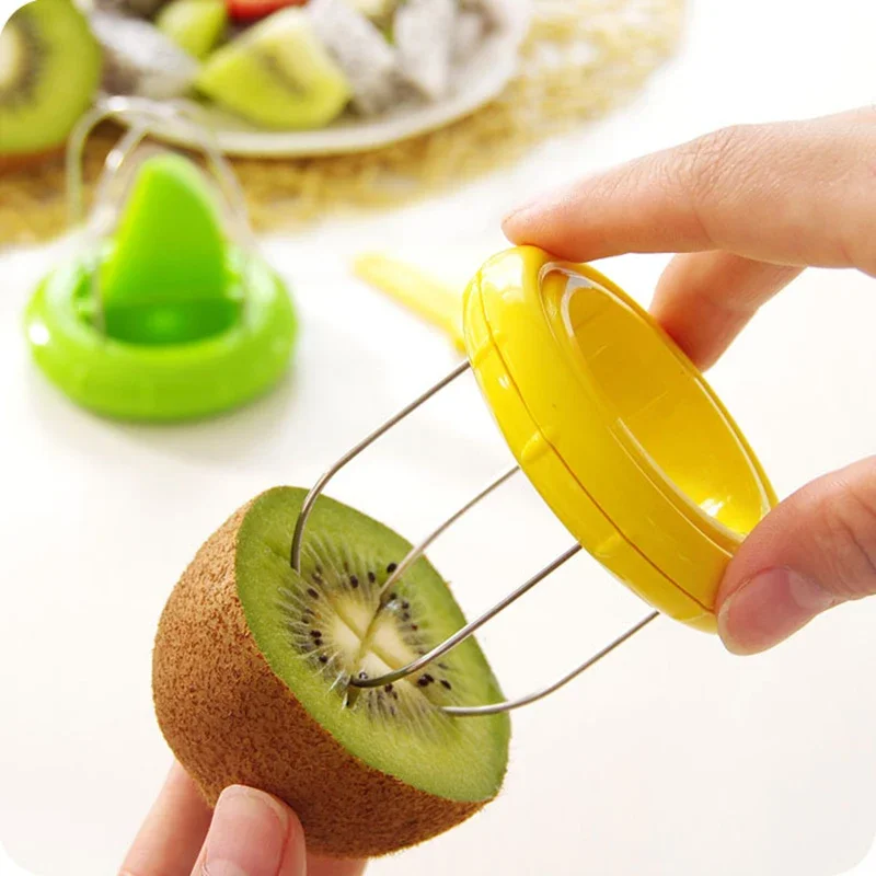 Coupe-kiwi à épluchage rapide, éplucheur de fruits, trancheuse de citron, éplucheur de kiwi, spirale Pitaya, gadgets de cuisine, outils de cuisine à salade