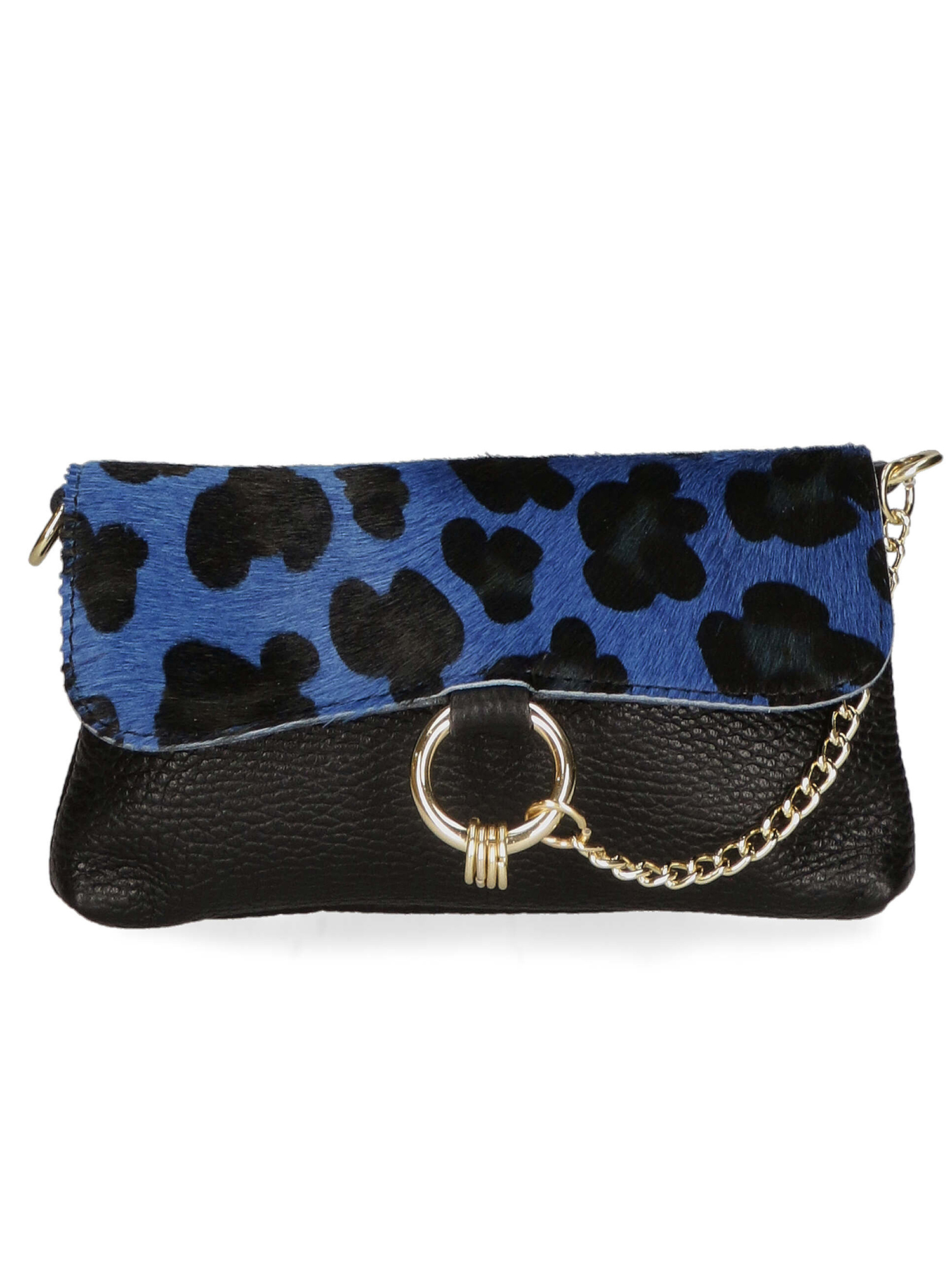 Gave Lux Unterarmtasche Frauen LEOPARD BLU