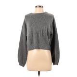 BB Dakota Pullover Sweater: Gray Tops - Women's Size X-Small