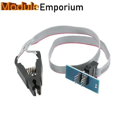 High quality SOIC8 SOP8 Test Clip For EEPROM 93CXX/25CXX/24CXX in-circuit programming on USB Program