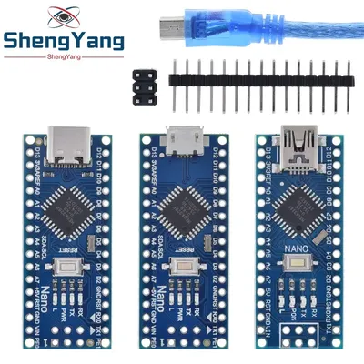 TZT Nano With the bootloader compatible Nano 3.0 controller for arduino CH340 USB driver 16Mhz Nano