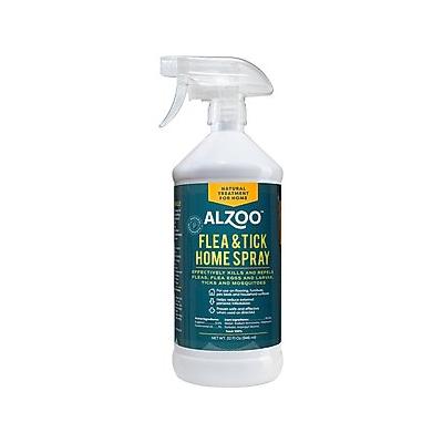 ALZOO Plant Based Flea & Tick Home Spray for Dogs & Cats, 32-fl oz bottle
