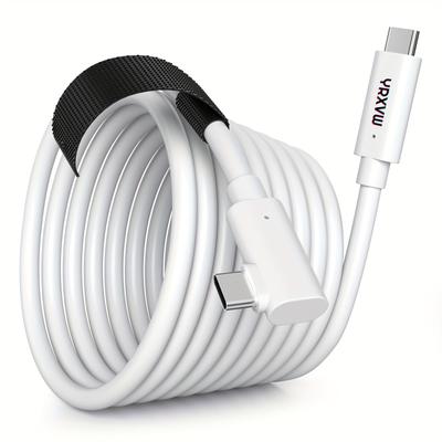 TEMU Link Cable 16ft Compatible With Meta/oculus Quest 3, Quest 2/pro, Accessories , Charging Cord And High Speed Data Wire, Charging Cable For Pc.