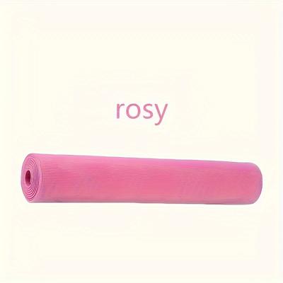 1pc Eva Solid Color Yoga Mat, Moisture-proof And N...