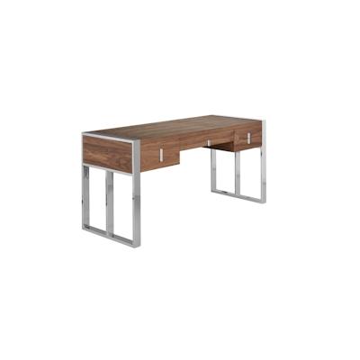 AC ANGEL CERDA Angel Cerdá Schreibtisch aus Nussbaum und Stahl 3135C Image