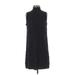 Rag & Bone Casual Dress - Shift Mock Sleeveless: Black Jacquard Dresses - Women's Size Small