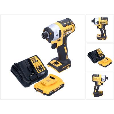 Dewalt - dcf 887 D1 Akku Schlagschrauber 18 v 205 Nm 1/4' Brushless + 1x Akku 2,0 Ah + Ladegerät Image