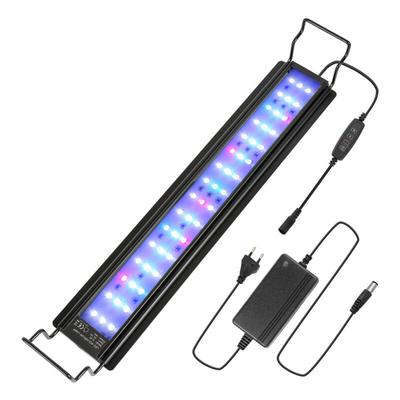 18W led Aquarium mit timer Aquariumleuchte Abdeckung rgb Licht,45-70cm - Swanew