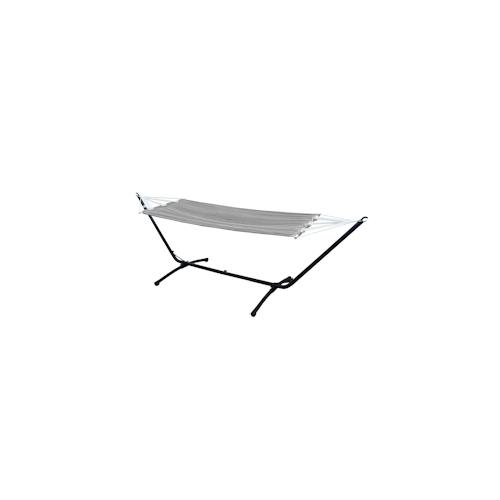 AMANKA Outdoor Hängematte mit Gestell - 310cm Hängemattengestell 190x80 Stabhängematte