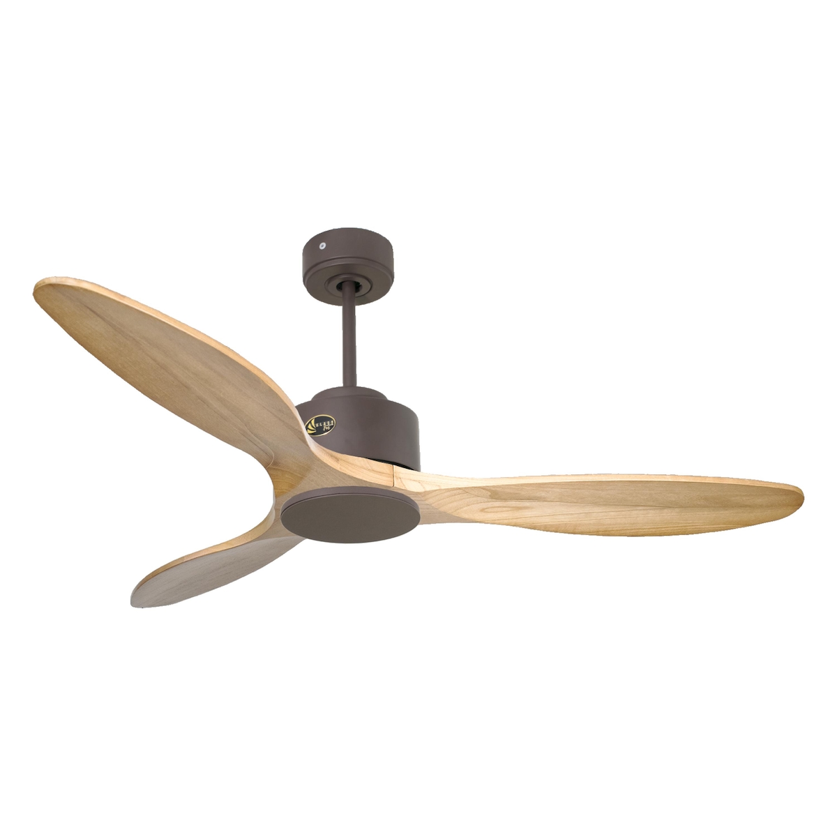 KLASSFAN Deckenventilator ø132 cm mit Wifi Reversible Hypersilence für 35 m² SalamisD132C0265323 Chocolate Image