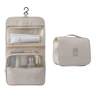 Compact Travel Makeup Bag Hanging Toiletry Organizer