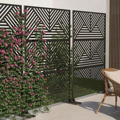 Free Standing Decorative Outdoor Privacy Screen