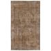 Brown;brown 63" x 105" L Area Rug - Lofy Atina Rectangle 5'3" X 8'6" Area Rug 105.0 x 63.0 x 1.0 in brownCotton/Wool | 63" W X 105" L | Wayfair