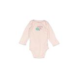 Just One You Made by Carter's Long Sleeve Onesie: Pink Floral Motif Bottoms - Size 24 Month