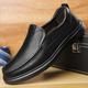 Homme Mocassins et Slip On Mocassins Chaussures de confort Décontractées Extérieur du quotidien Cuir Respirable Noir Marron Printemps